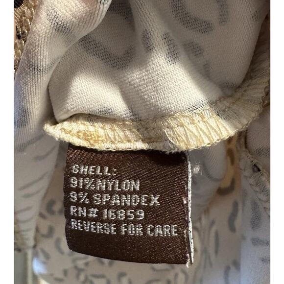 J. McLaughlin Size Small Animal Print Catalina Cloth Sleeveless Shirt Dress READ - Picture 7 of 7